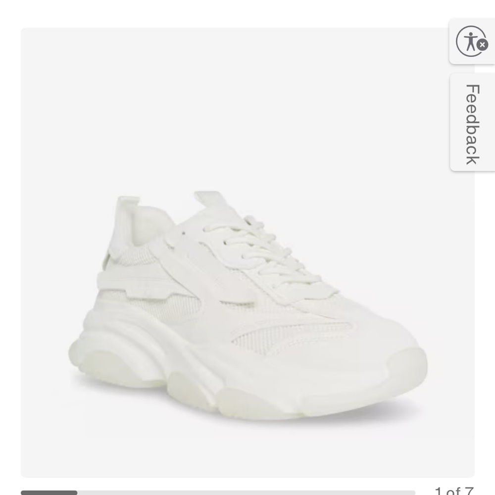 White Chunky Sneakers
